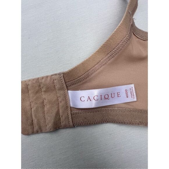 Cacique Smooth Boost Plunge Bra 40 DD - Picture 6 of 7